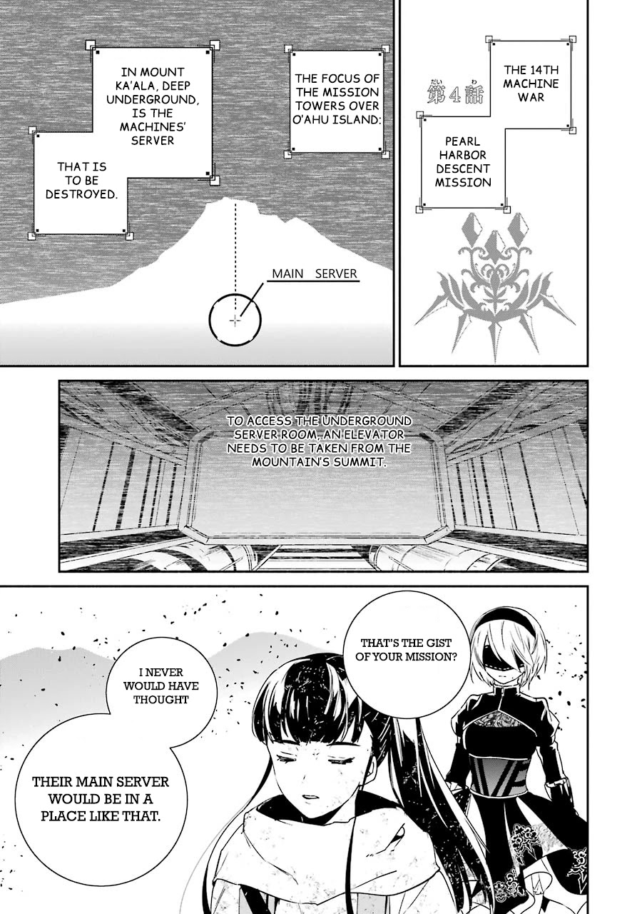 Nier Automata: Yorha Shinjuwan Kouka Sakusen Kiroku - Chapter 4