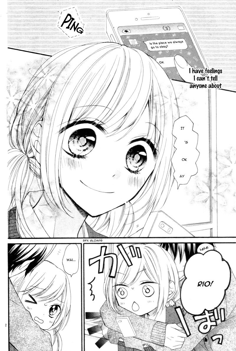 Amakute Zurui Wana No Naka - Chapter 3.6 : Himitsu No Sankaku Kataomoi