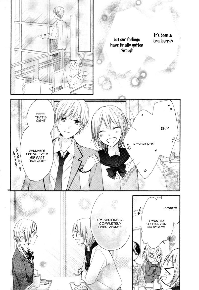 Amakute Zurui Wana No Naka - Chapter 3.6 : Himitsu No Sankaku Kataomoi