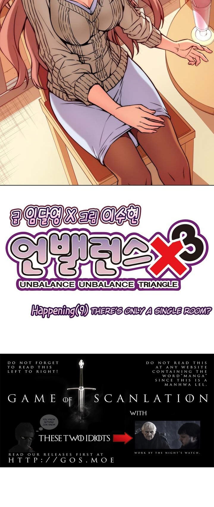 Unbalance X 3 - Chapter 9: There's Only One Room