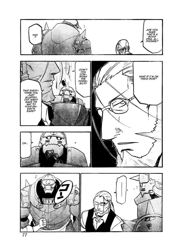 Fullmetal Alchemist - Vol.20 Chapter 81 : Tearing Full-Throttle