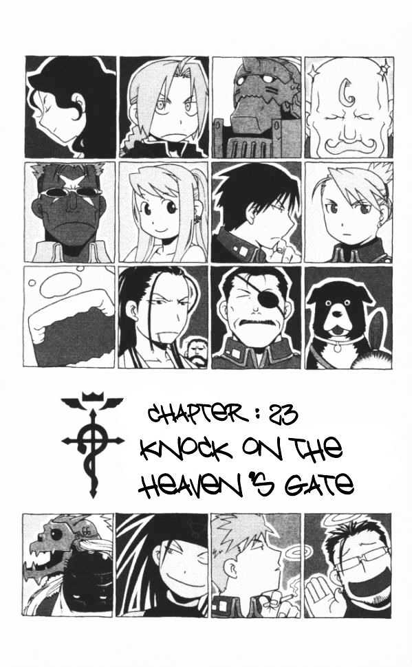 Fullmetal Alchemist - Vol.6 Chapter 23 : Knock On The Heaven S Gate