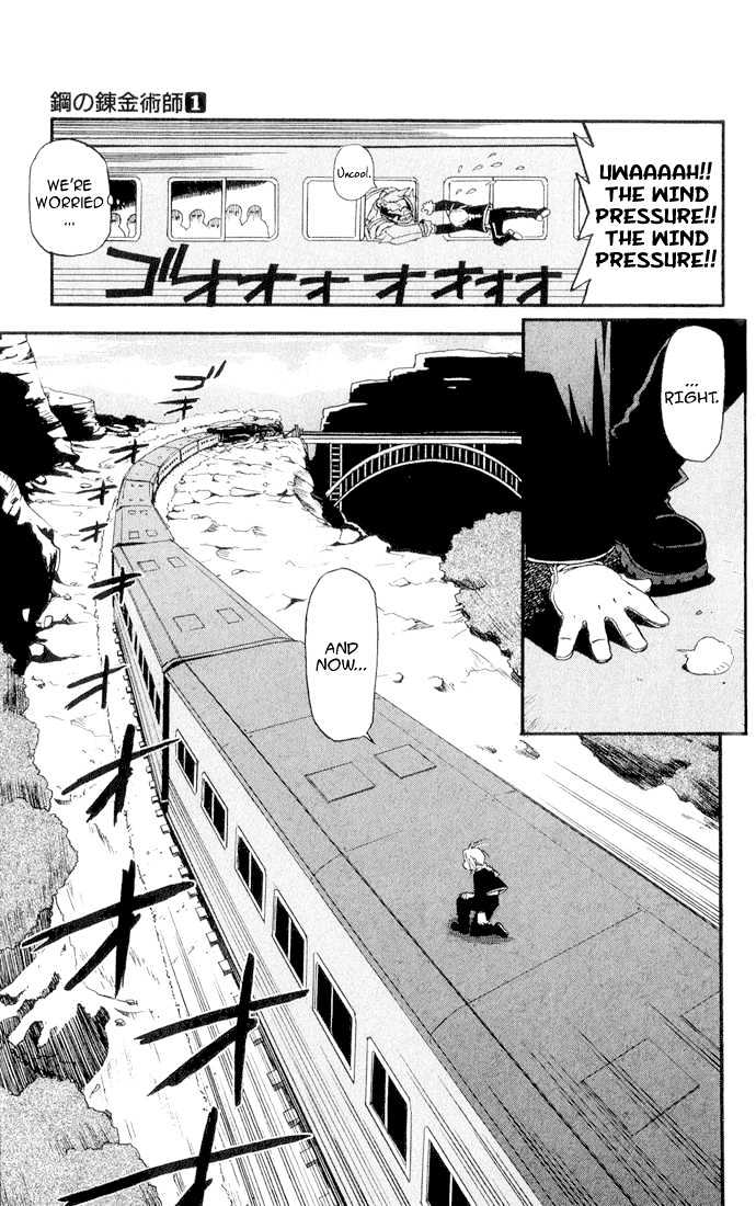 Fullmetal Alchemist - Vol.1 Chapter 4 : Battle On The Train