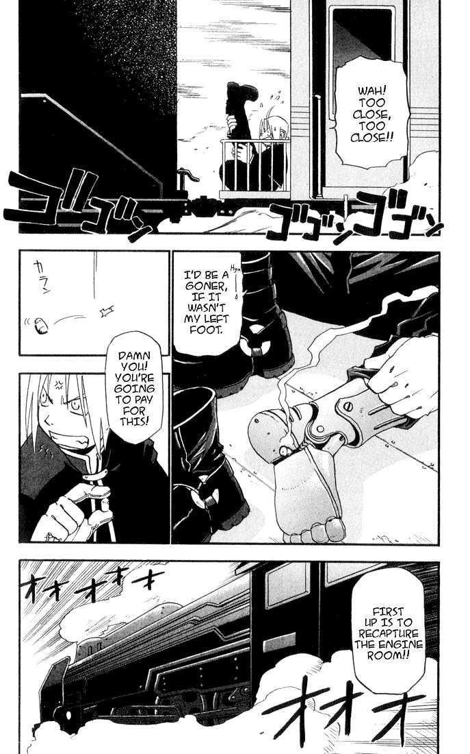 Fullmetal Alchemist - Vol.1 Chapter 4 : Battle On The Train