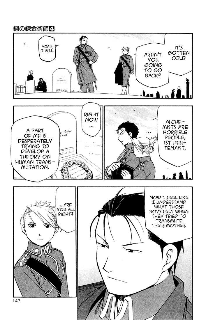 Fullmetal Alchemist - Vol.4 Chapter 16 : Separate Ways