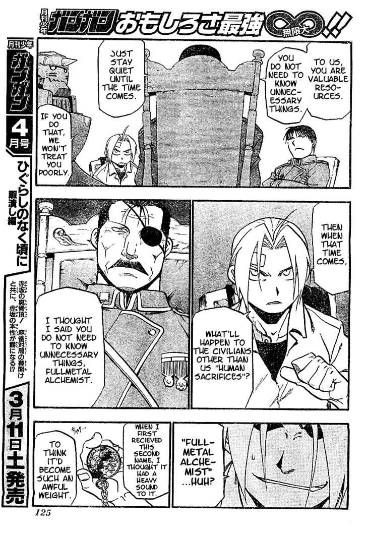 Fullmetal Alchemist - Vol.14 Chapter 56 : The Lion Of The Round Table