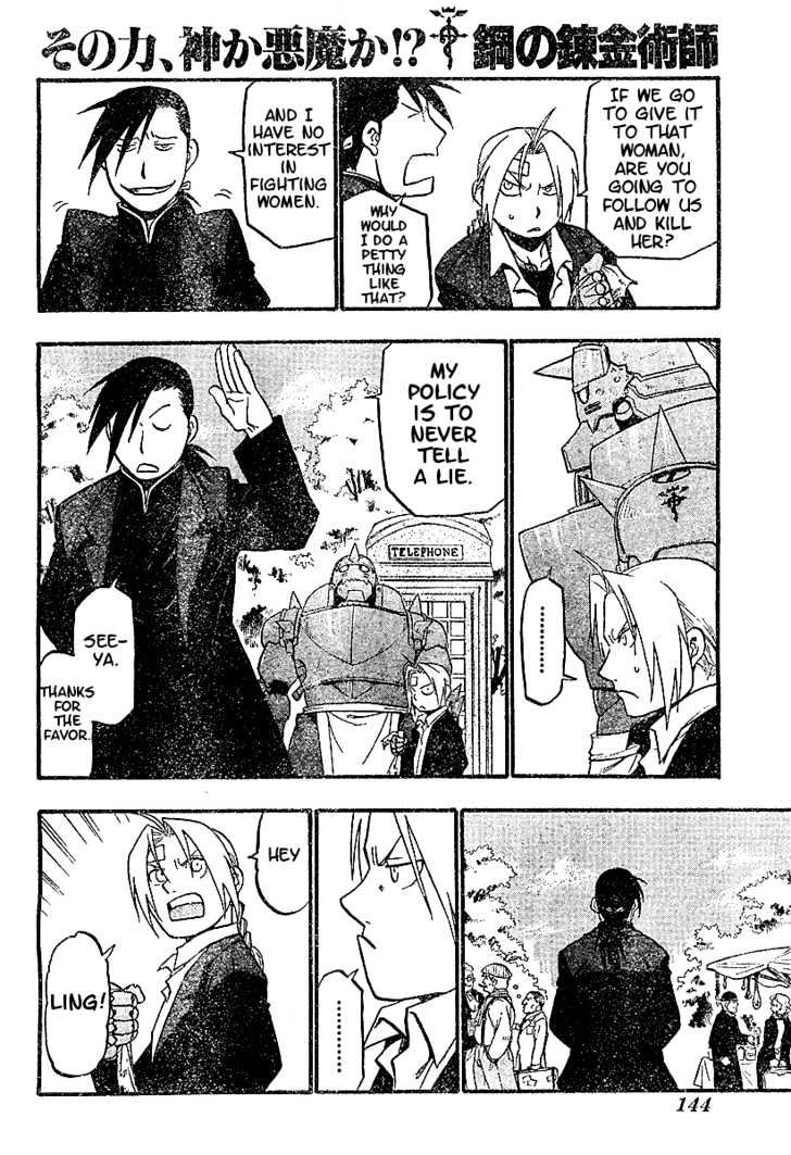 Fullmetal Alchemist - Vol.14 Chapter 56 : The Lion Of The Round Table