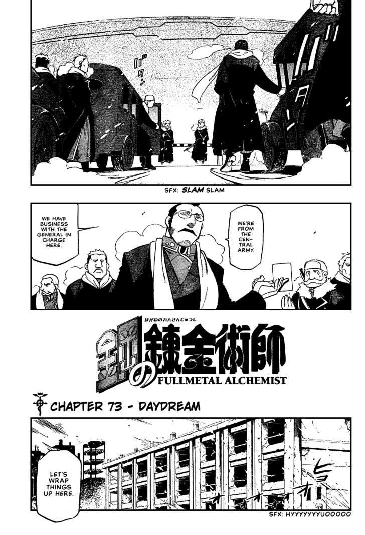 Fullmetal Alchemist - Vol.18 Chapter 73 : Daydream