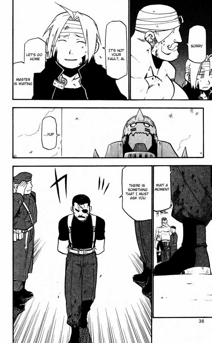 Fullmetal Alchemist - Vol.8 Chapter 30 : The Truth Inside The Armor