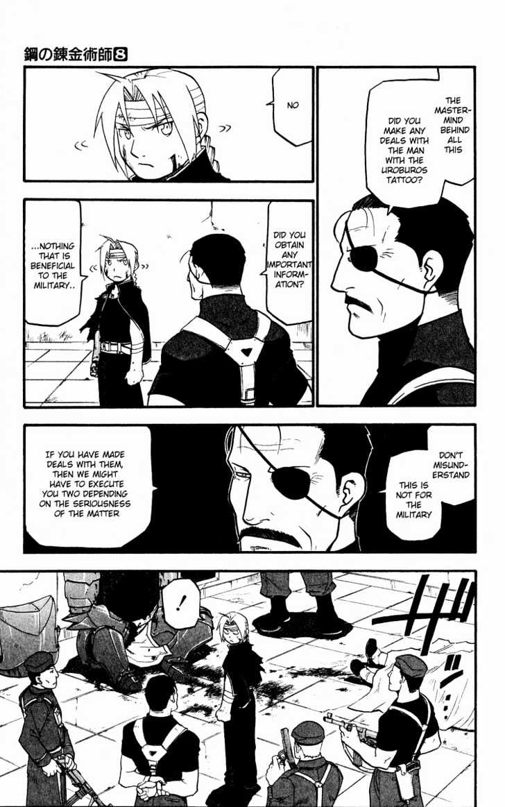 Fullmetal Alchemist - Vol.8 Chapter 30 : The Truth Inside The Armor