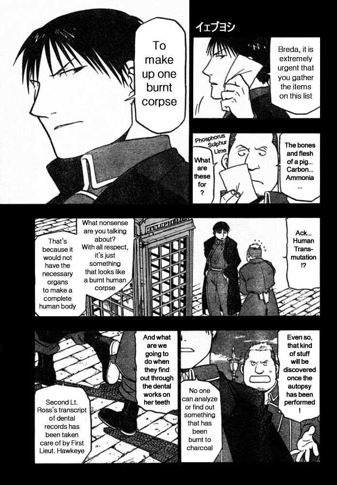 Fullmetal Alchemist - Vol.10 Chapter 41 : On The Palm Of An Arrogant Human Being