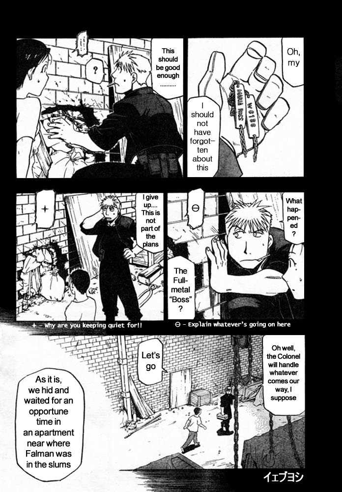 Fullmetal Alchemist - Vol.10 Chapter 41 : On The Palm Of An Arrogant Human Being