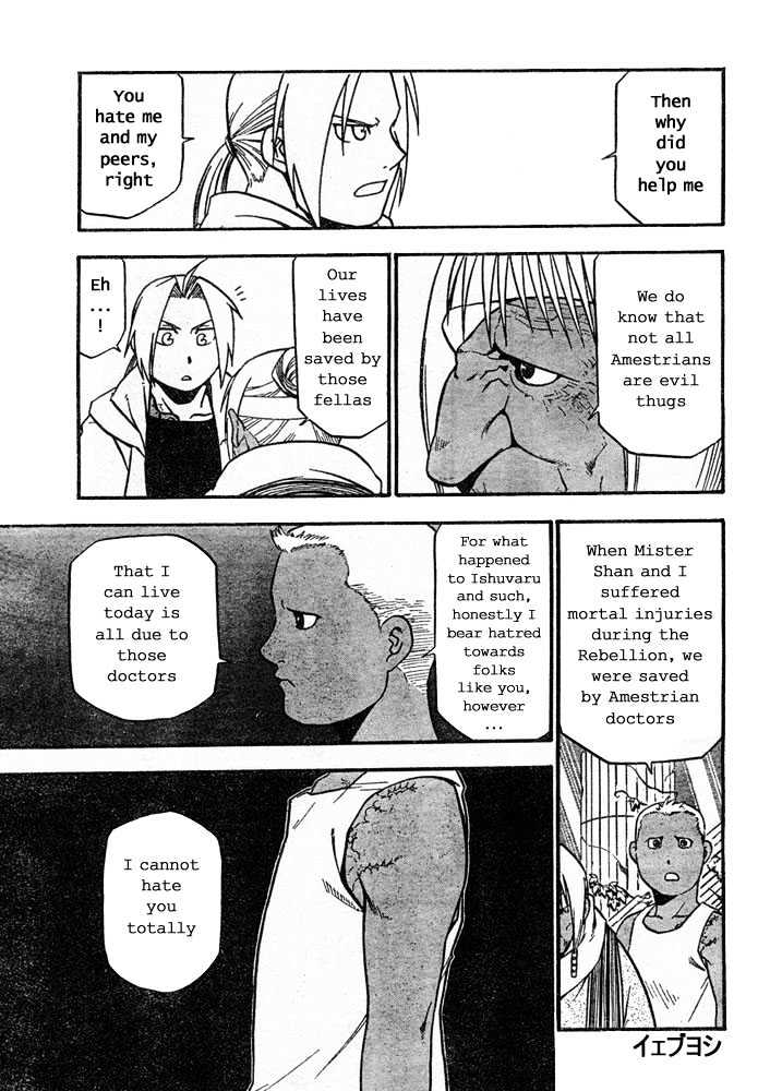 Fullmetal Alchemist - Vol.10 Chapter 41 : On The Palm Of An Arrogant Human Being