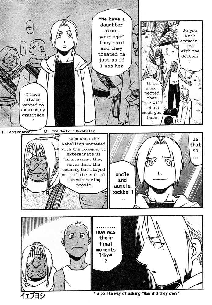 Fullmetal Alchemist - Vol.10 Chapter 41 : On The Palm Of An Arrogant Human Being