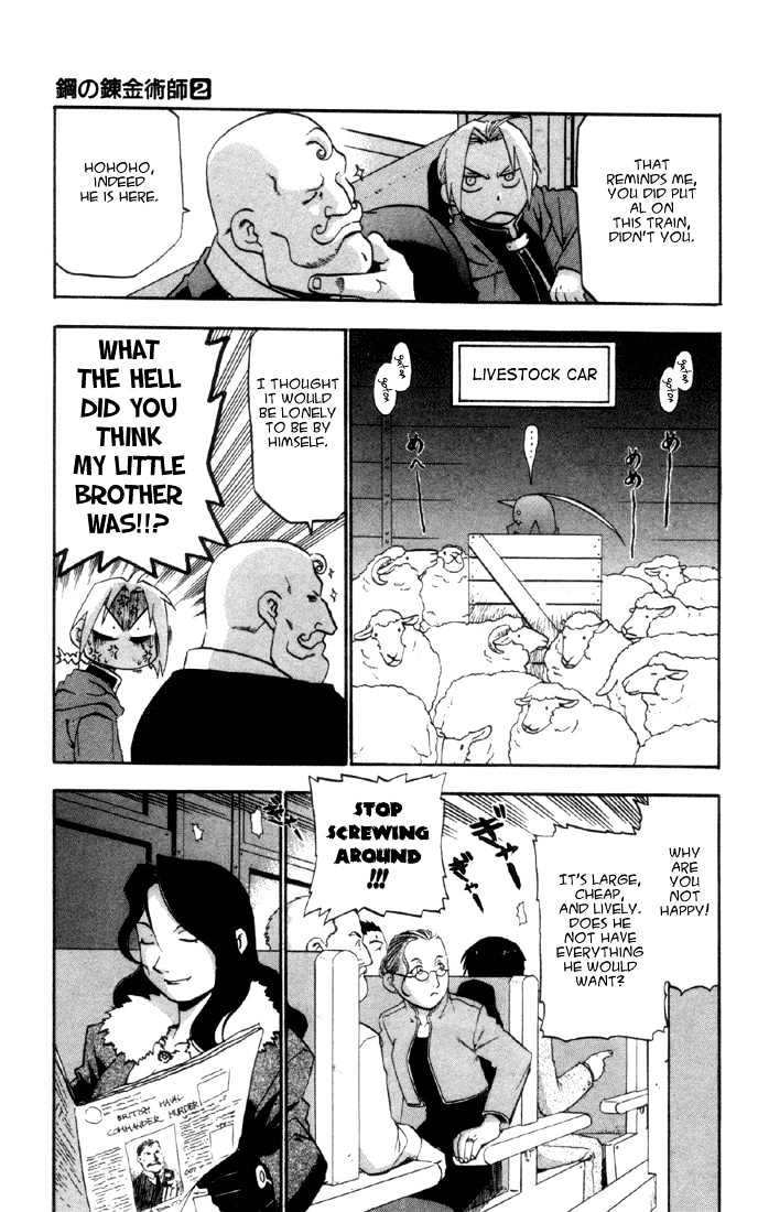 Fullmetal Alchemist - Vol.2 Chapter 8 : A Hopeful Road