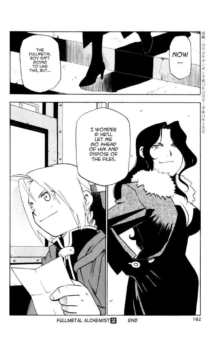 Fullmetal Alchemist - Vol.2 Chapter 8 : A Hopeful Road