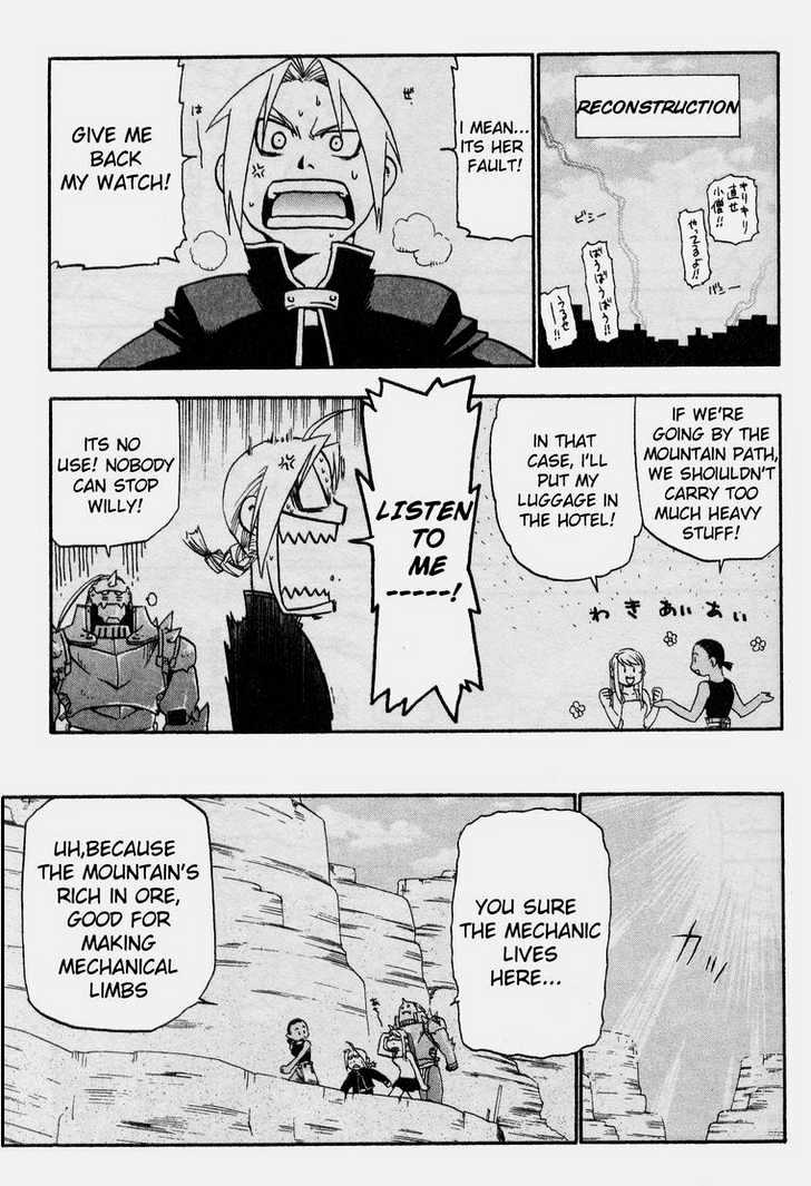 Fullmetal Alchemist - Vol.5 Chapter 18 : The Value Of Sincerity