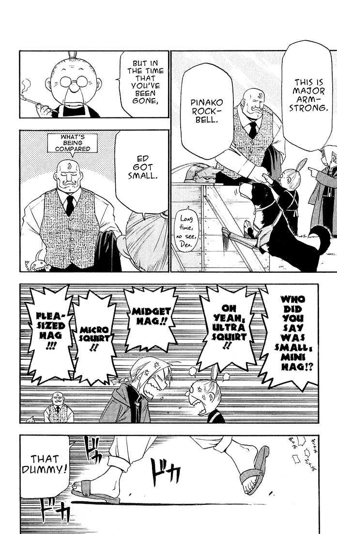 Fullmetal Alchemist - Vol.3 Chapter 9 : The House Where Their Family Is Waiting