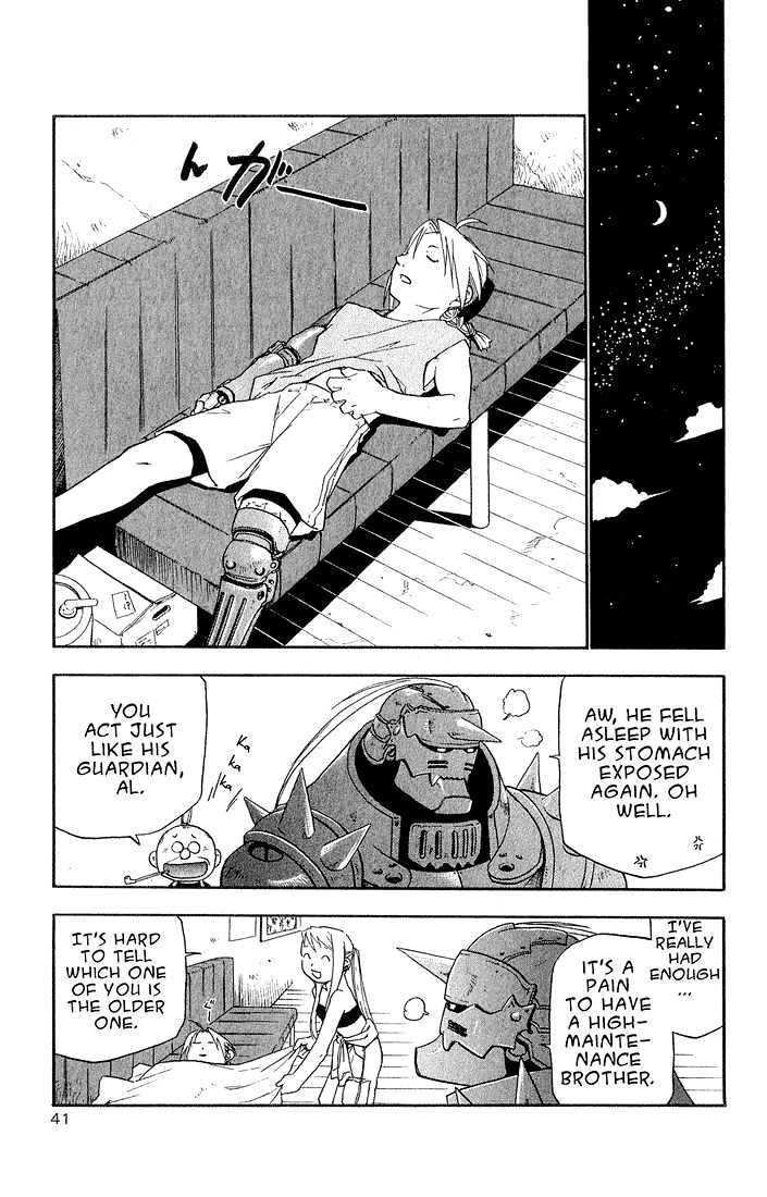 Fullmetal Alchemist - Vol.3 Chapter 9 : The House Where Their Family Is Waiting