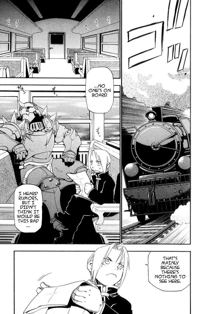 Fullmetal Alchemist - Vol.1 Chapter 3 : The Coal Mine Town