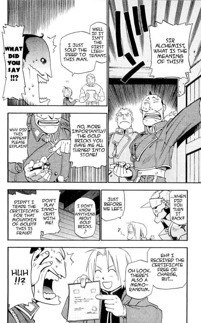 Fullmetal Alchemist - Vol.1 Chapter 3 : The Coal Mine Town