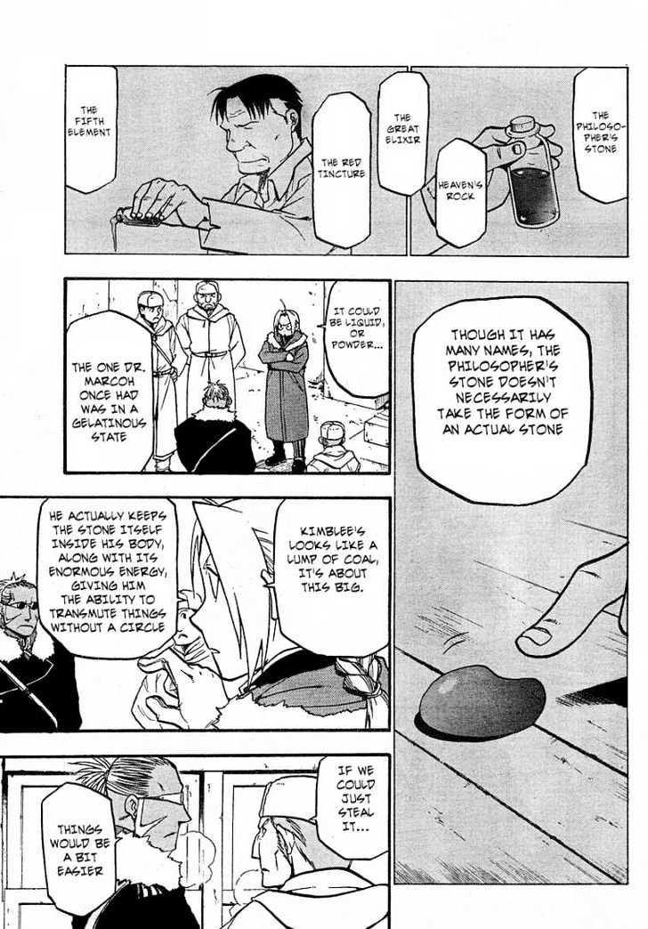 Fullmetal Alchemist - Vol.19 Chapter 76 : The Form Of A Man - The Form Of A Stone