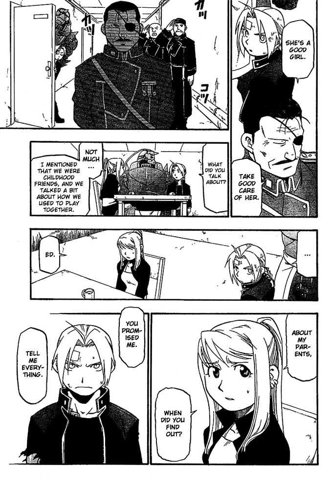 Fullmetal Alchemist - Vol.12 Chapter 48 : A Promise Made By Those Who Wait