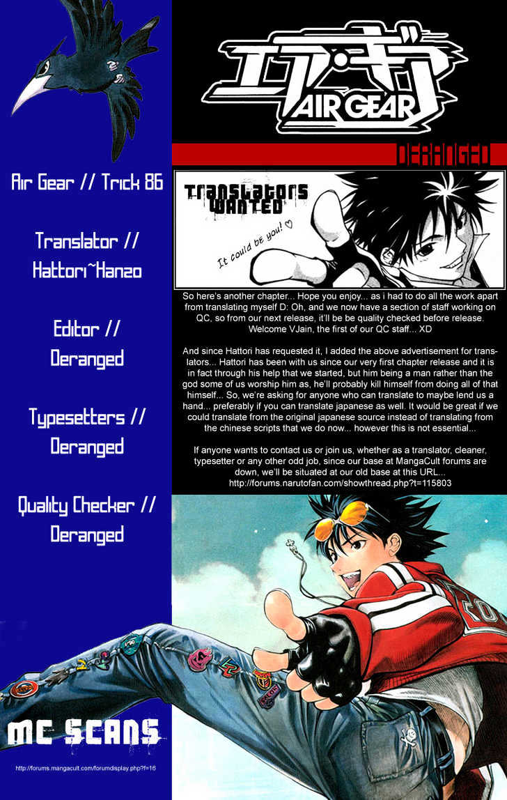 Air Gear - Vol.10 Chapter 86 : Trick:86