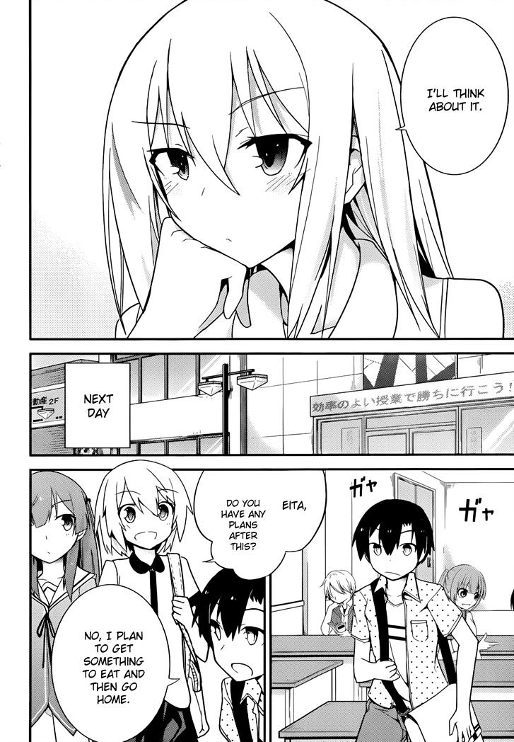 Ore No Kanojo To Osananajimi Ga Shuraba Sugiru - Chapter 24 : In A Cafe With The Girlfriend Is A Battlefield