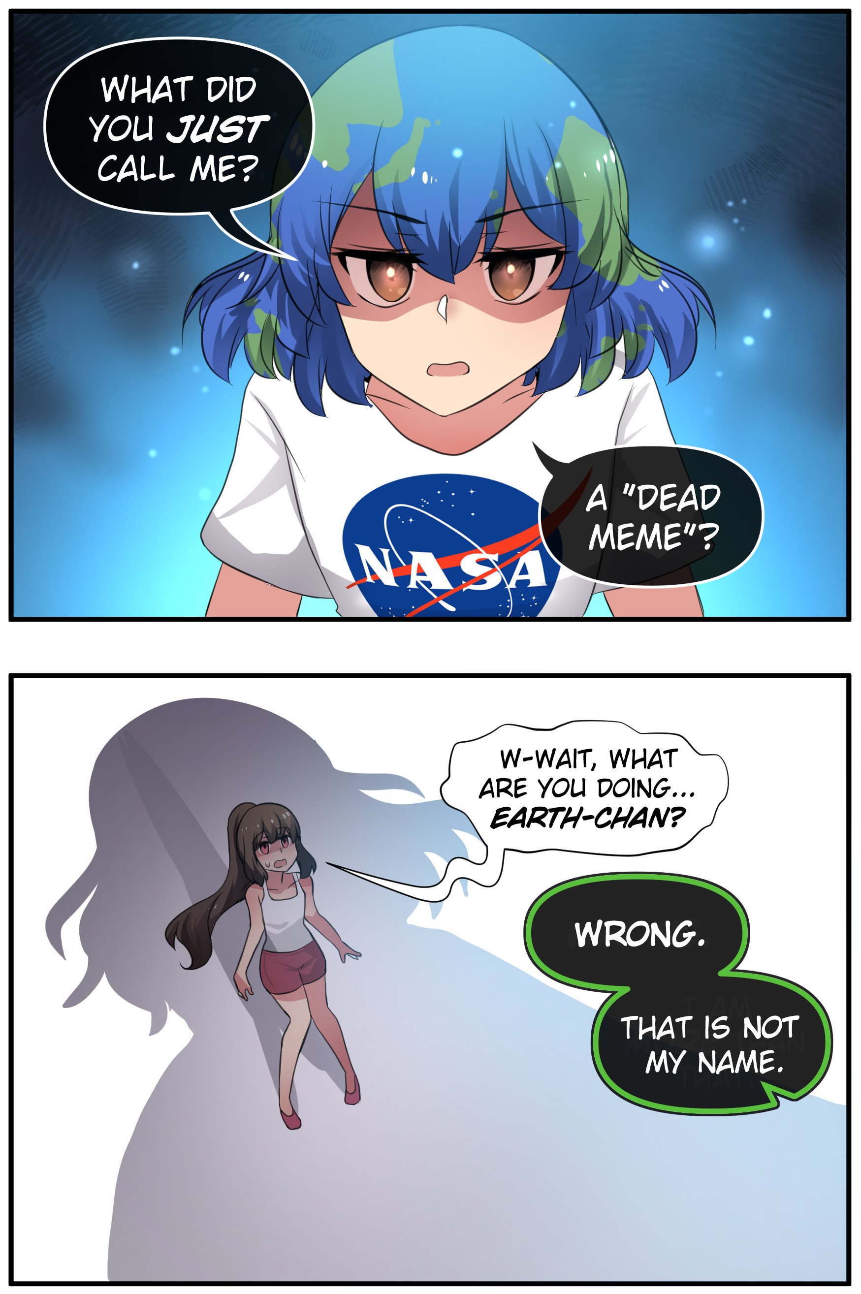 Meme Girls - Chapter 71: So You Think Earth Chan Is A Dead Meme?