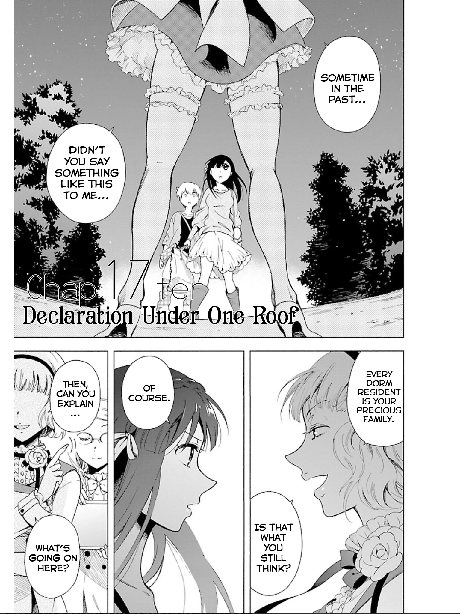 Hitotsu Yane No Shita No - Chapter 17: Declaration Under One Roof