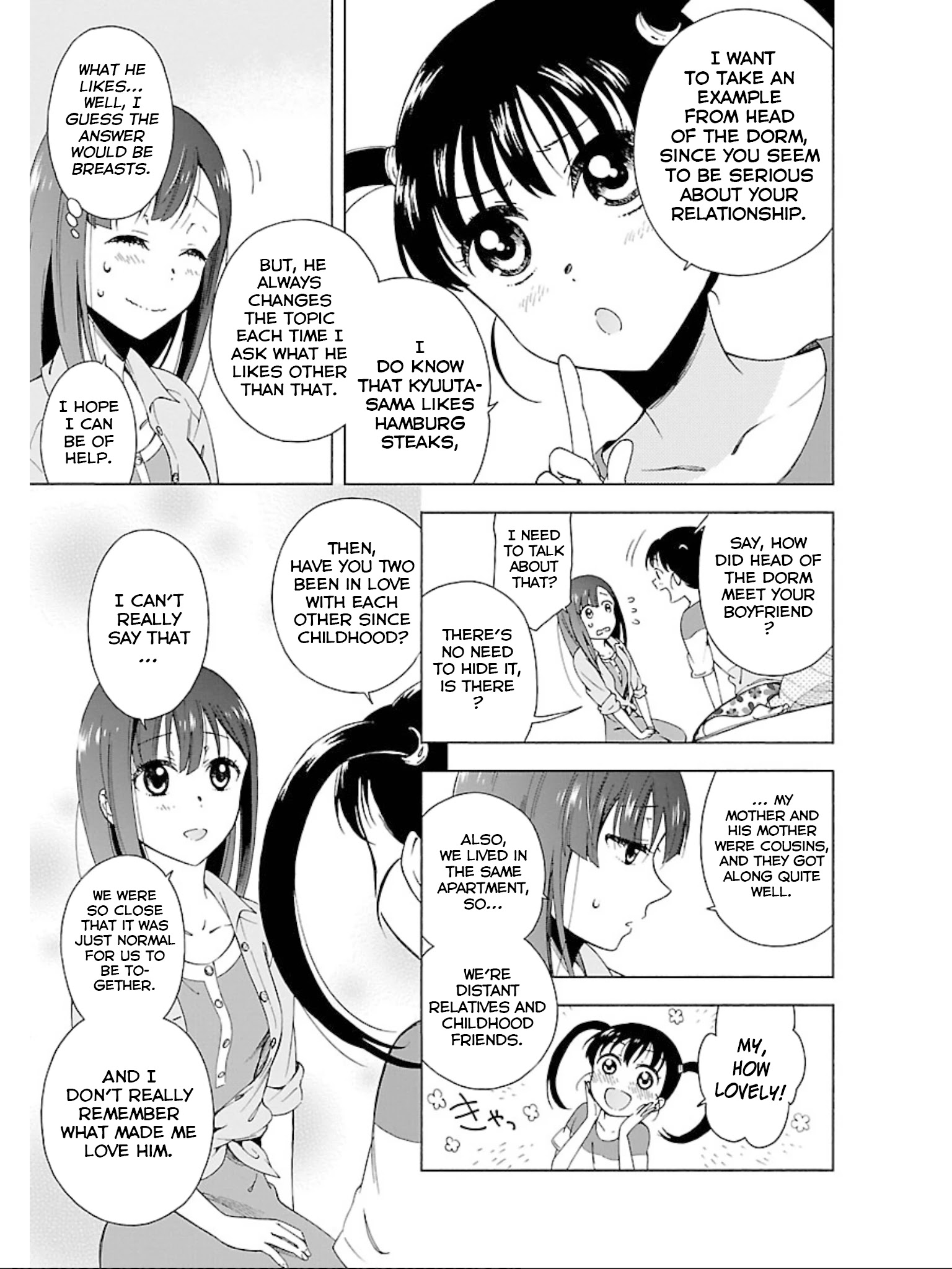 Hitotsu Yane No Shita No - Chapter 12: Girl Power Under One Roof