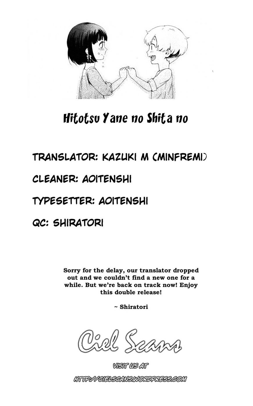 Hitotsu Yane No Shita No - Chapter 3