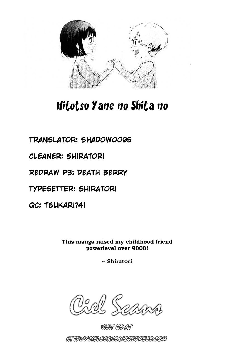 Hitotsu Yane No Shita No - Chapter 1 : The Boy And The Girl Living Under One Roof