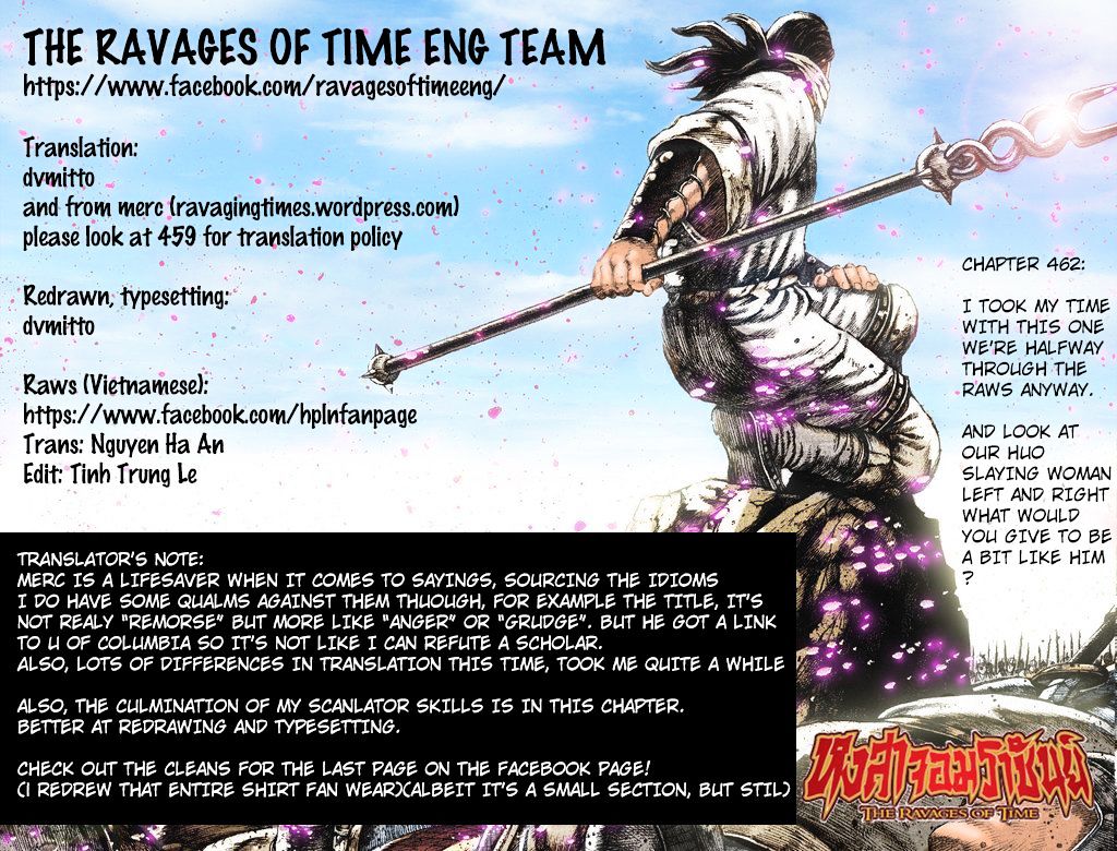 The Ravages Of Time - Vol.45 Chapter 462 : As If Grieving, As If Loving