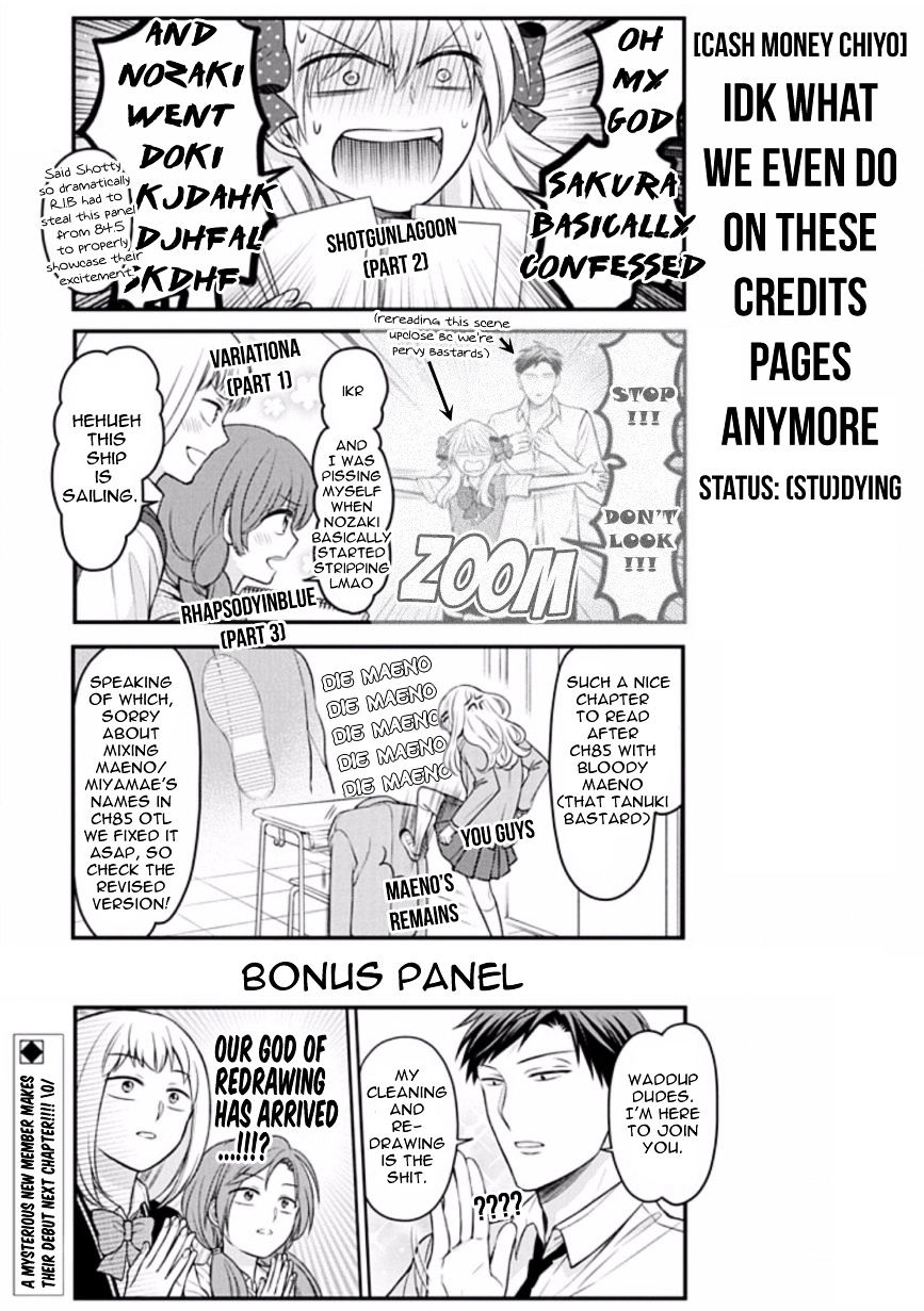 Gekkan Shoujo Nozaki-Kun - Chapter 86