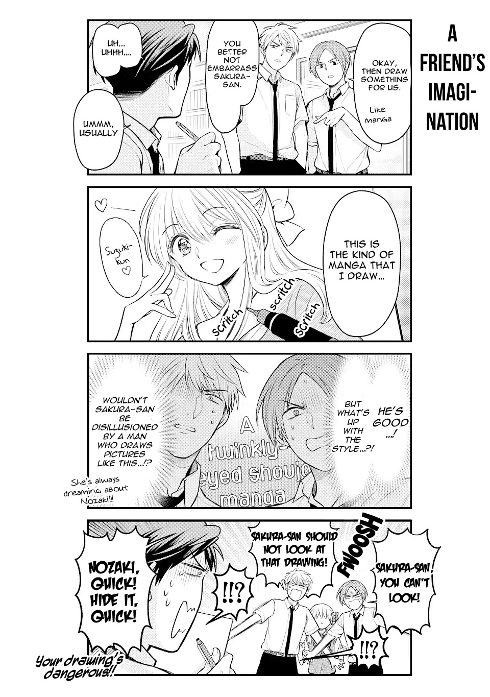 Gekkan Shoujo Nozaki-Kun - Chapter 130