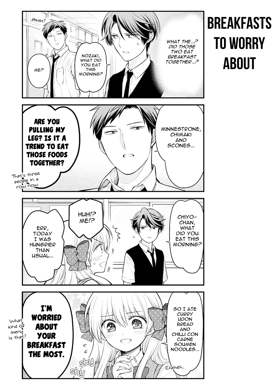 Gekkan Shoujo Nozaki-Kun - Chapter 129