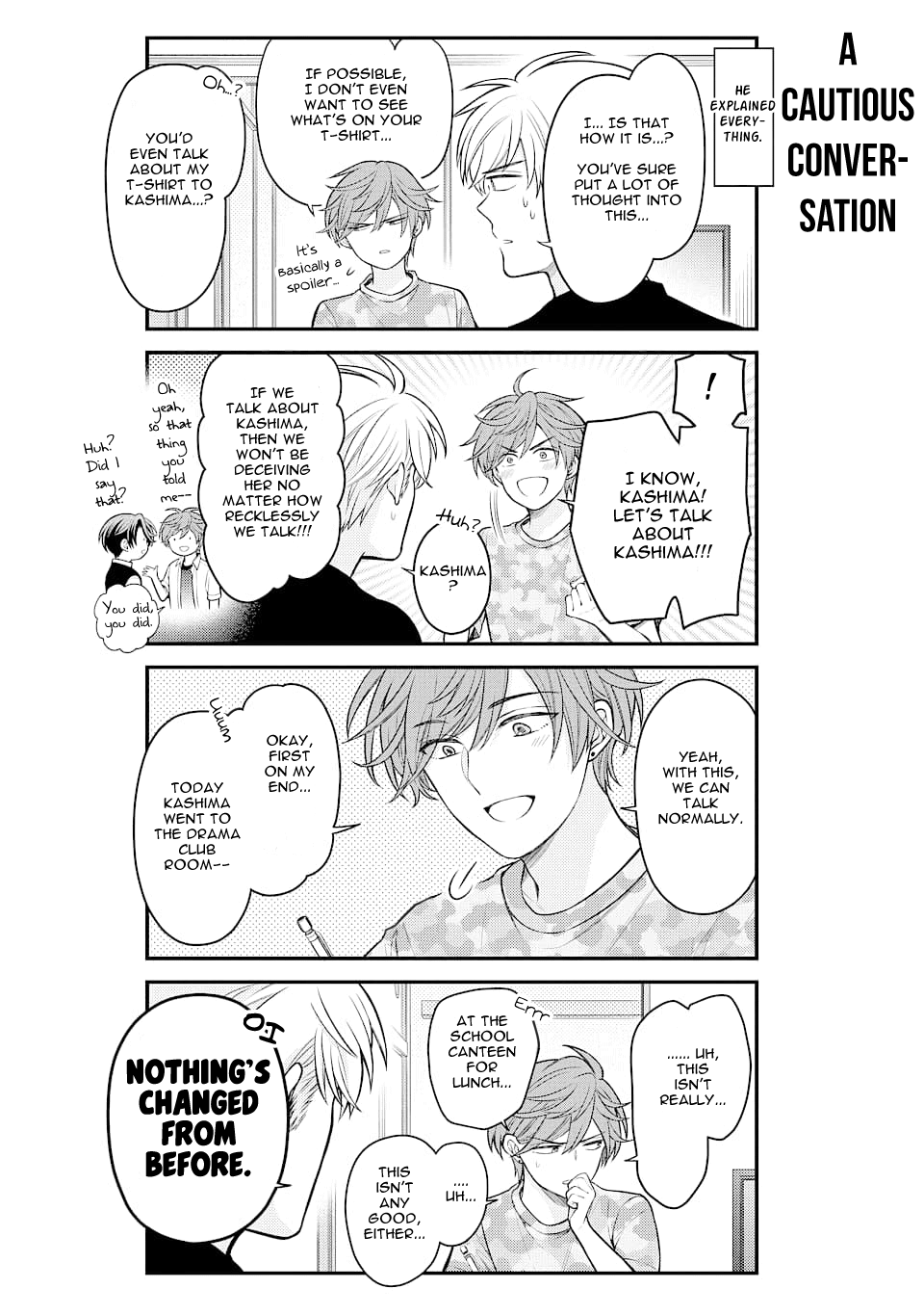 Gekkan Shoujo Nozaki-Kun - Chapter 129