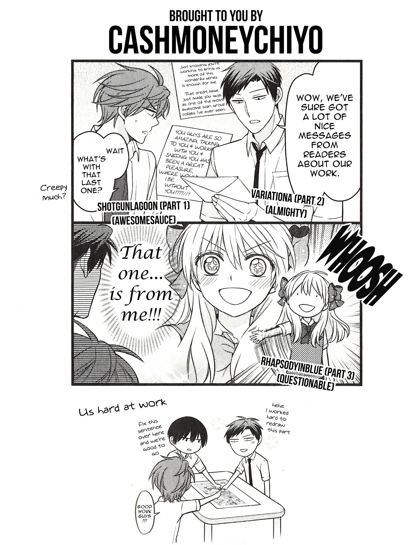 Gekkan Shoujo Nozaki-Kun - Chapter 82