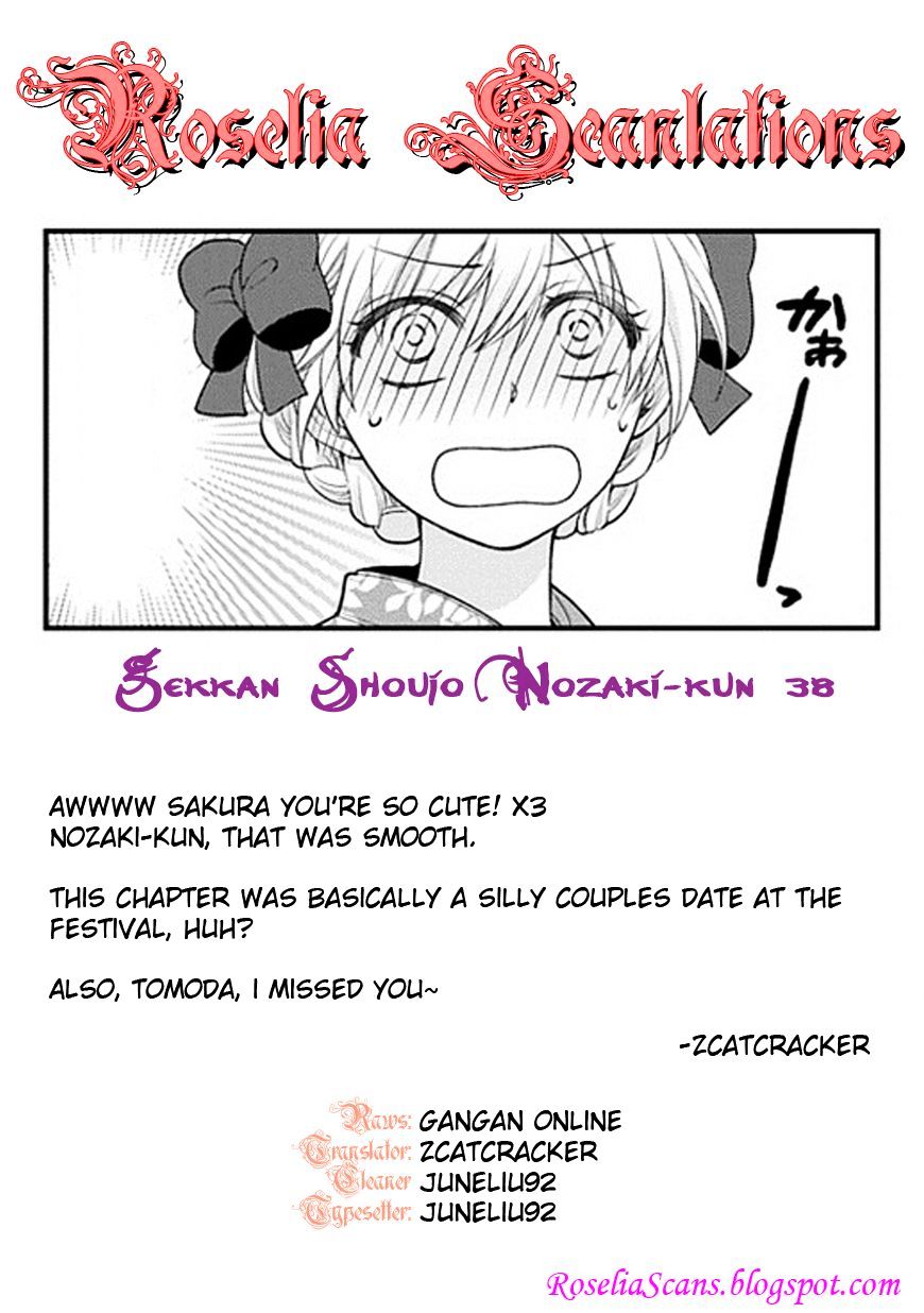 Gekkan Shoujo Nozaki-Kun - Chapter 38