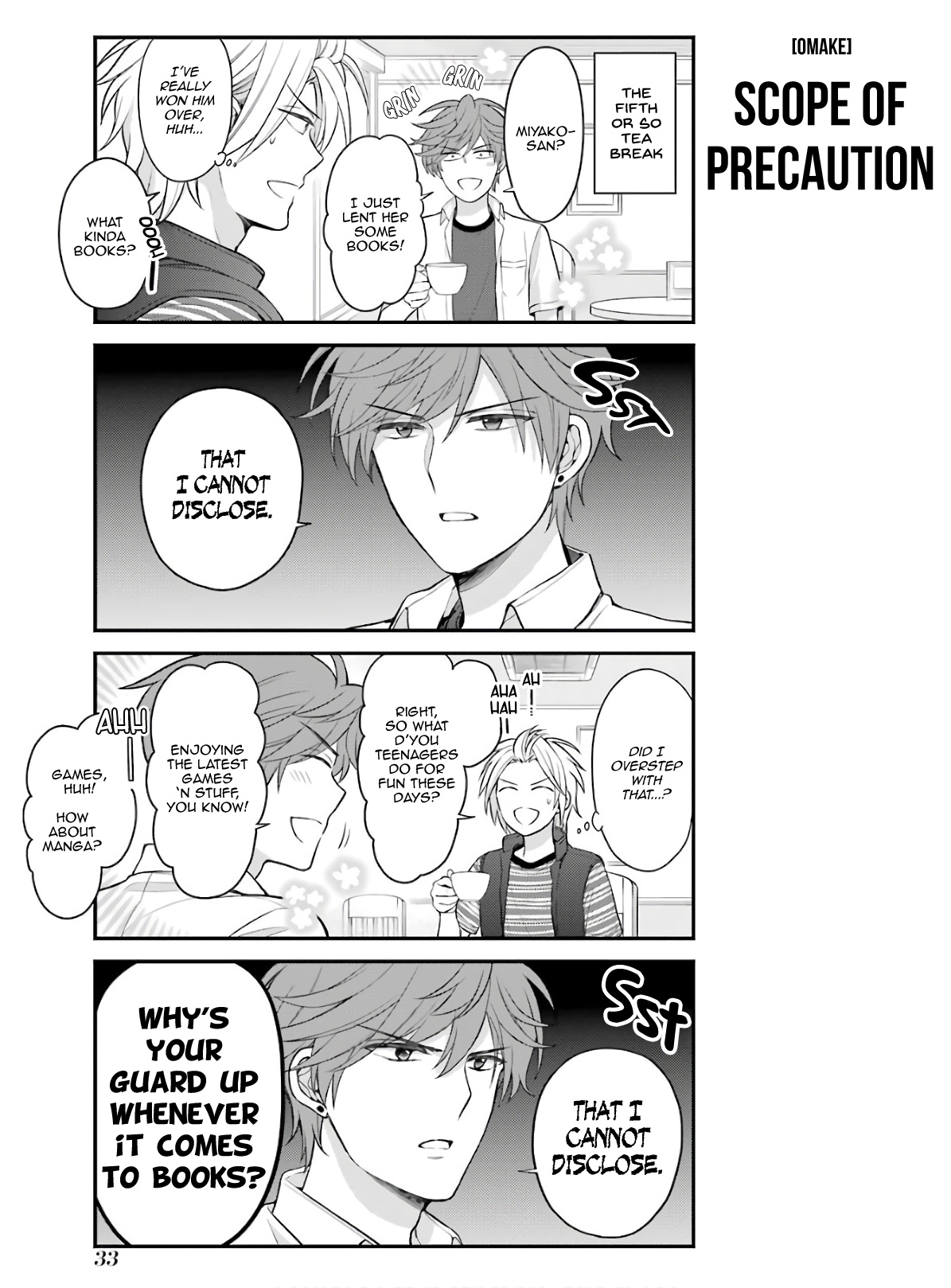 Gekkan Shoujo Nozaki-Kun - Chapter 118.5: Extras