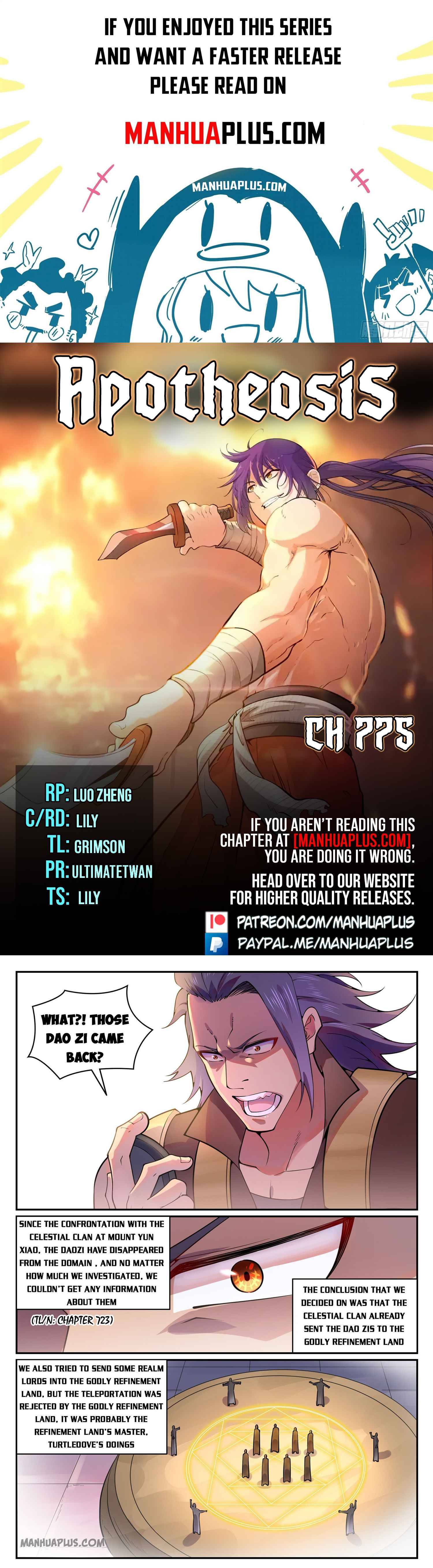 Apotheosis - Chapter 775