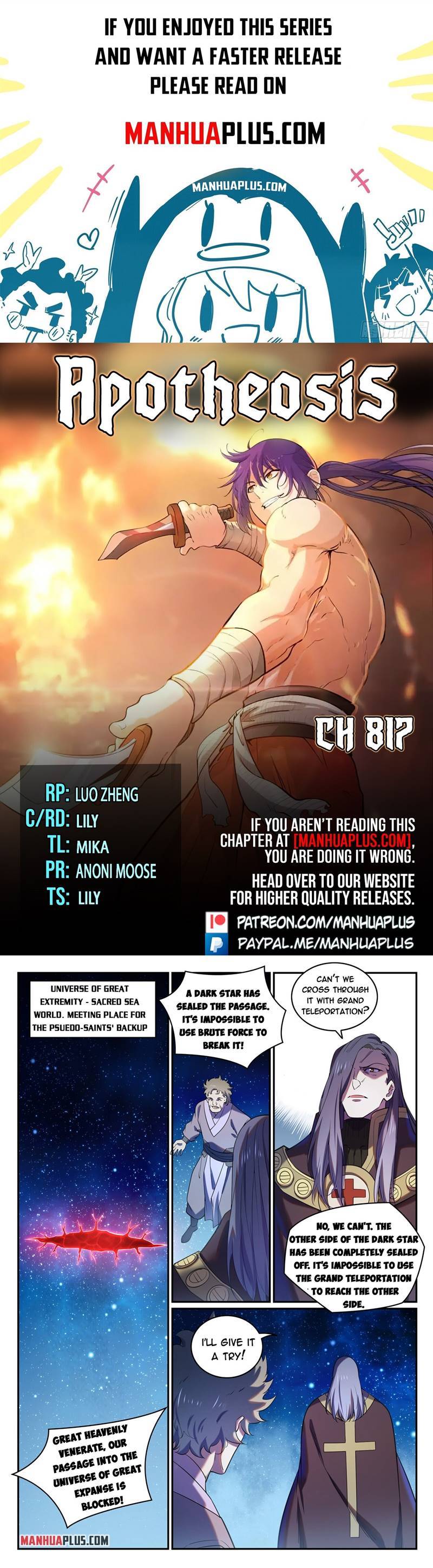 Apotheosis - Chapter 817