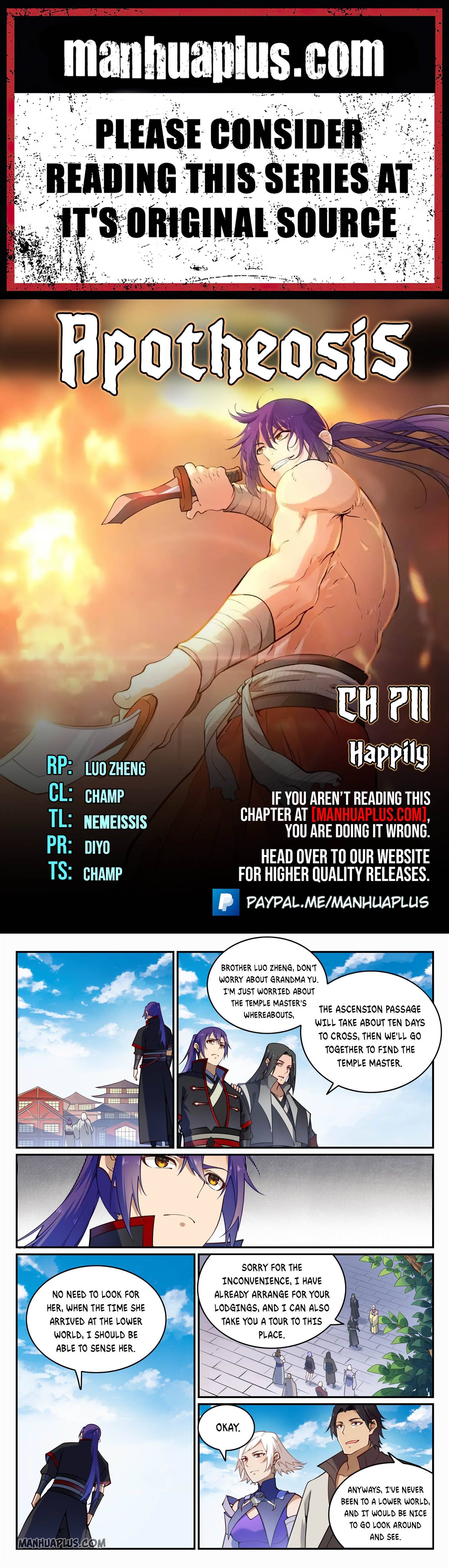 Apotheosis - Chapter 711