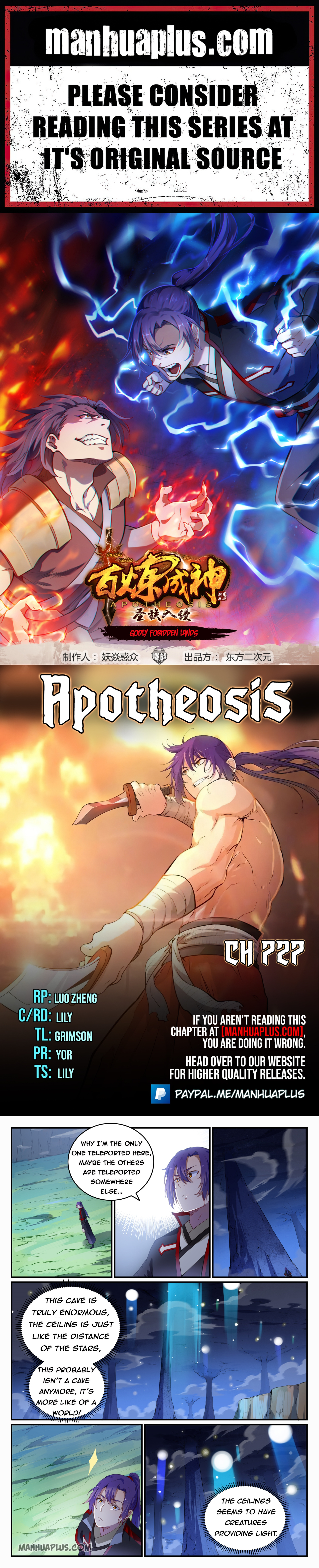 Apotheosis - Chapter 727