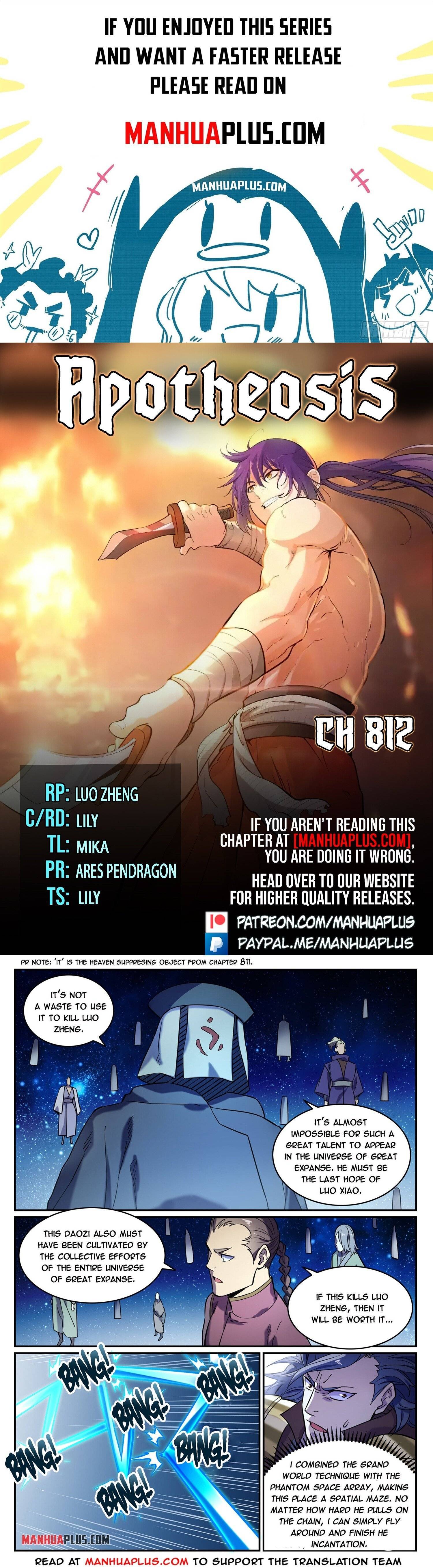 Apotheosis - Chapter 812