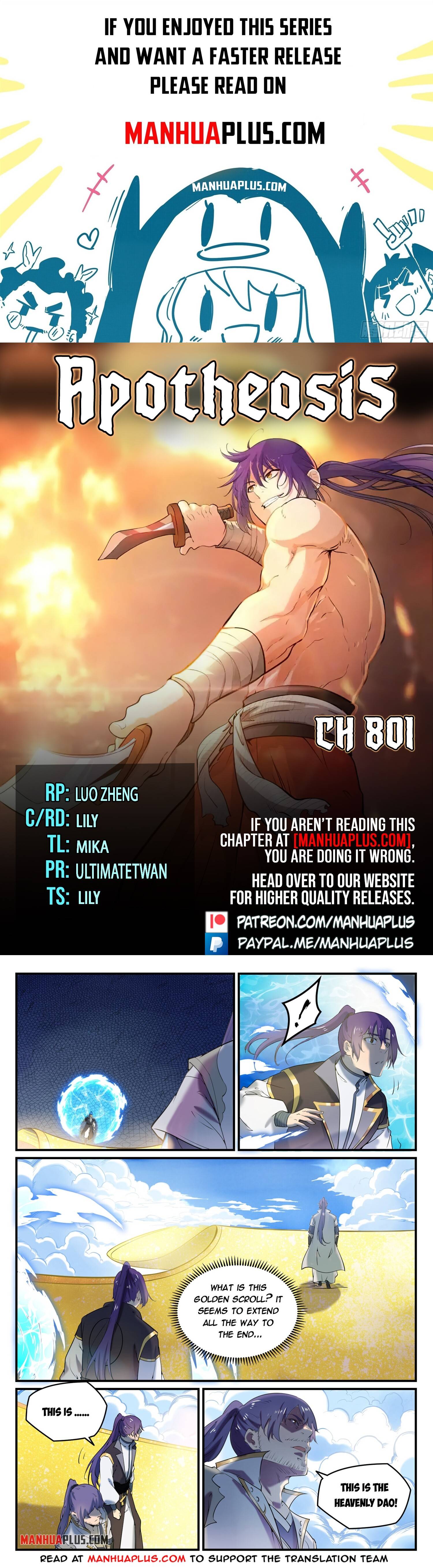 Apotheosis - Chapter 801