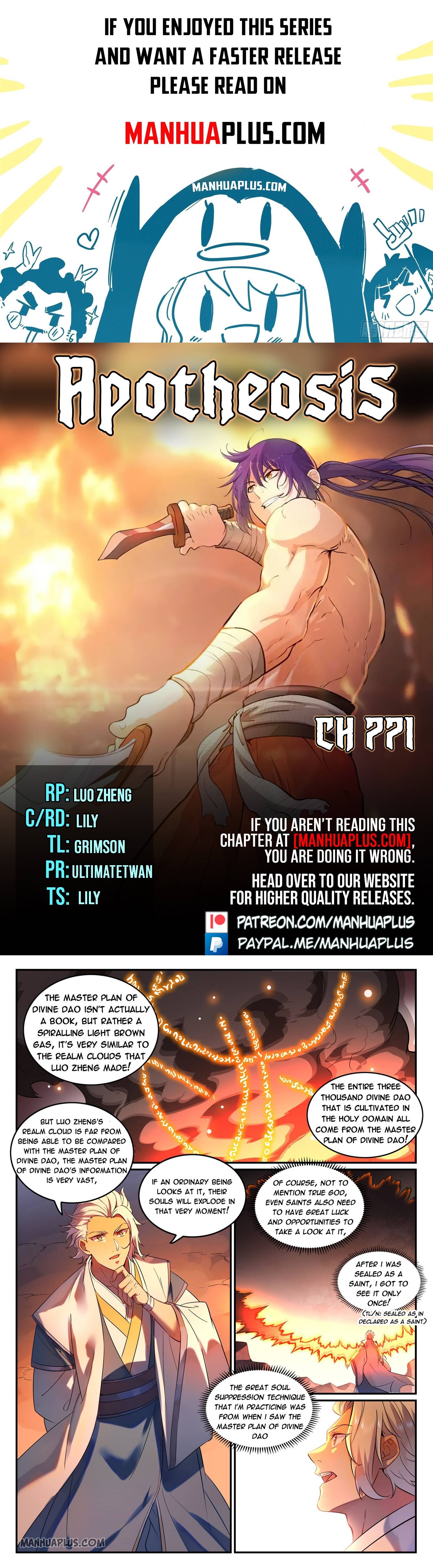 Apotheosis - Chapter 771