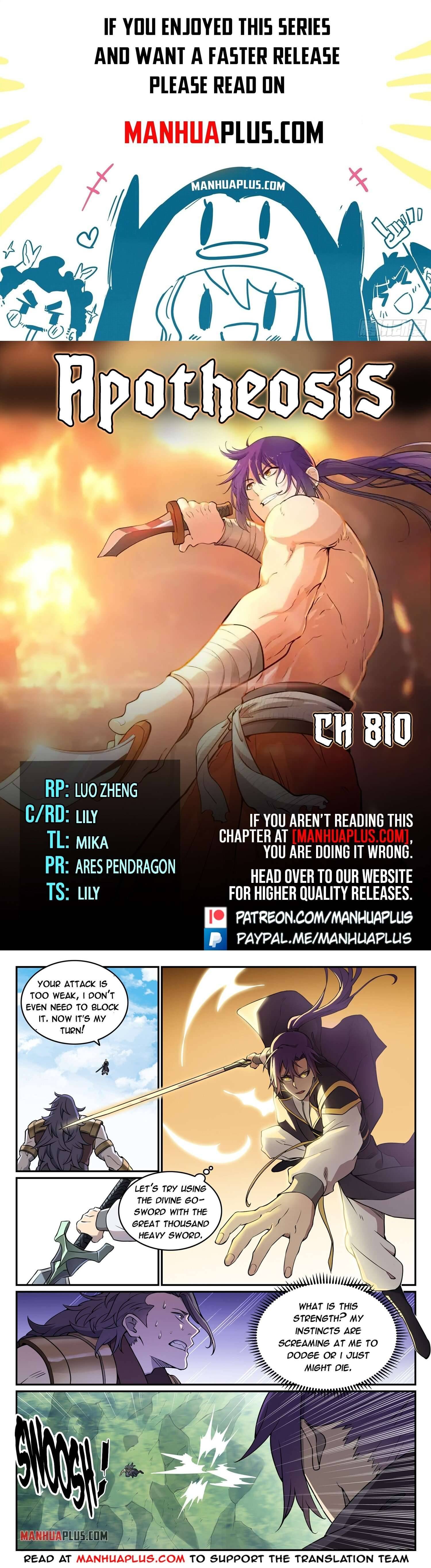 Apotheosis - Chapter 810